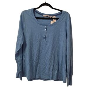 Blue Jasmine Rose Women's Long Sleeve Pajama Top